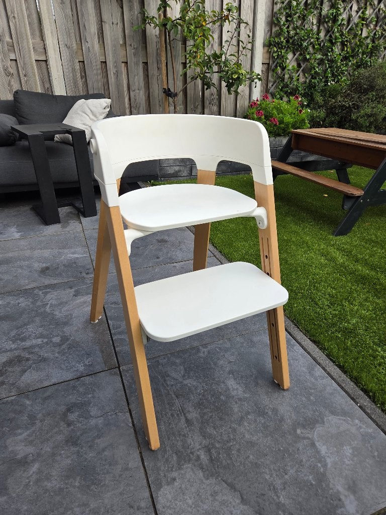 Stokke steps volle set, Kinderen en Baby's, Ophalen, Gebruikt, Meegroeistoel, Afneembaar eetblad