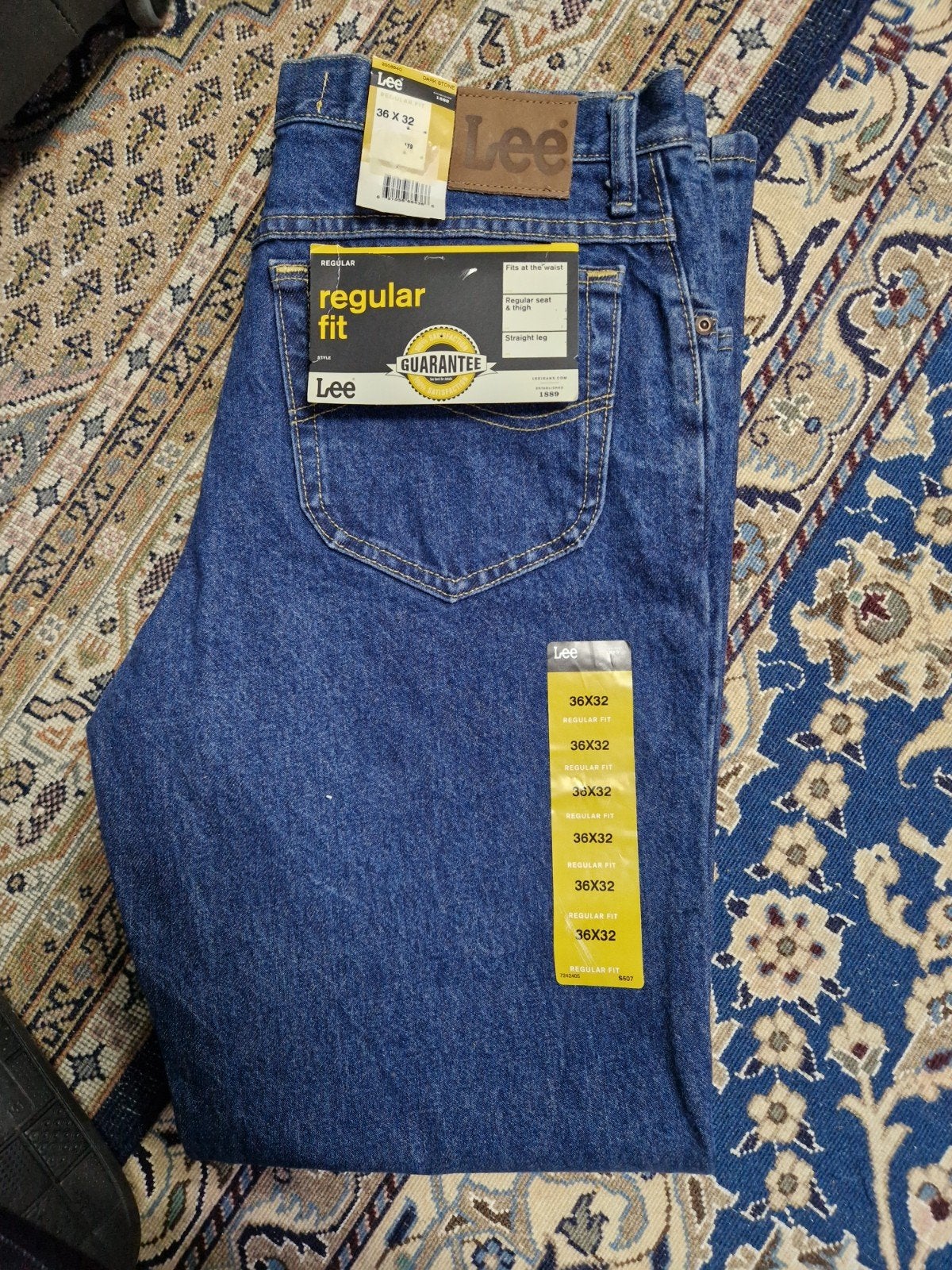 spijkerbroek lee, Ophalen, Nieuw, Blauw, W36 - W38 (confectie 52/54)