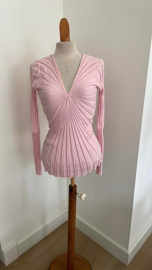 Roze truitje van Sandro, mt S, Kleding | Dames, Truien en Vesten, Verzenden, Gedragen, Maat 36 (S), Roze