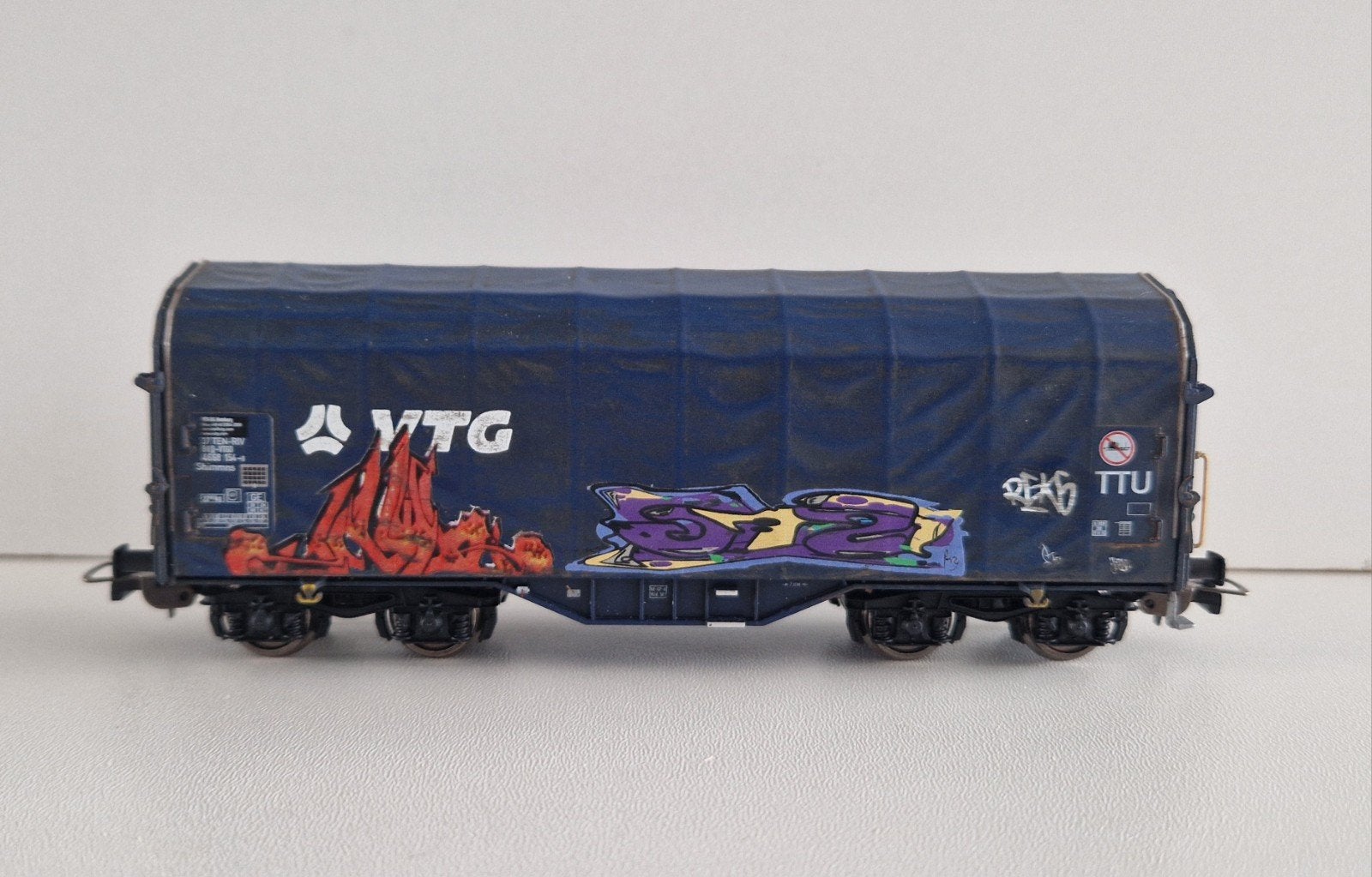 Piko 58965 VTG Shimmns graffiti, Ophalen of Verzenden, Gelijkstroom, Wagon, Piko