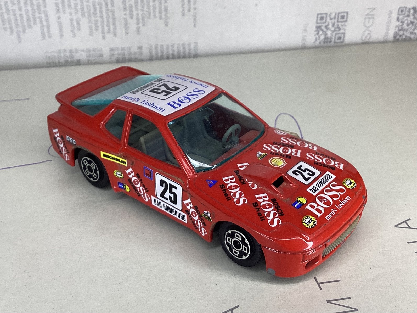 Porsche van Bburago., Ophalen of Verzenden, Gebruikt, Auto, Overige merken