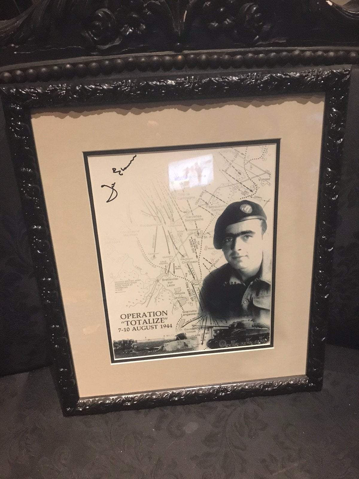 Foto met handtekening Joe Ekins, Ophalen of Verzenden, Duitsland, Foto of Poster