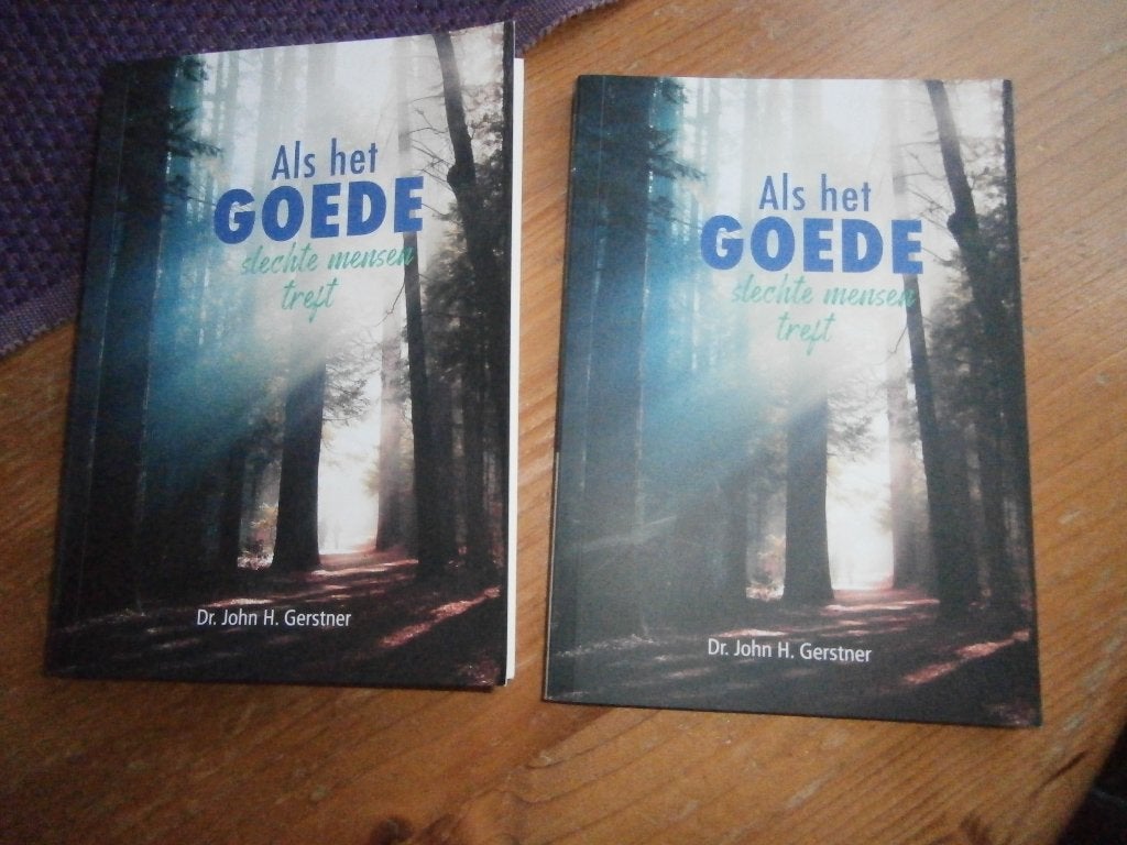 boek Als het goede slechte mensen treft Reformatorisch dagbl, Ophalen of Verzenden, Zo goed als nieuw, Dr. John H. Gerstner, Christendom | Protestants