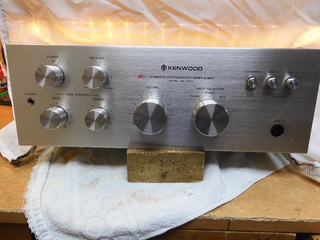 versterker Kenwood ka-1500, Ophalen of Verzenden, Gebruikt, 60 tot 120 watt, Overige merken