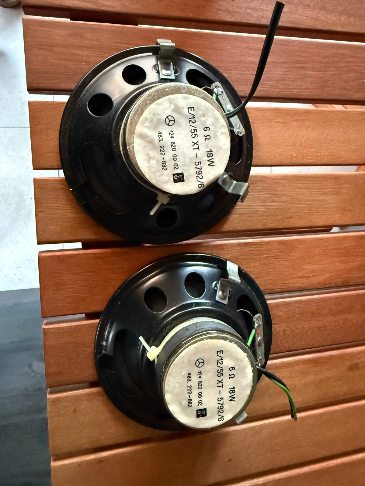 Mercedes Benz w124 voorspeakers origineel, Overige merken, Overige typen, Ophalen of Verzenden, Niet werkend