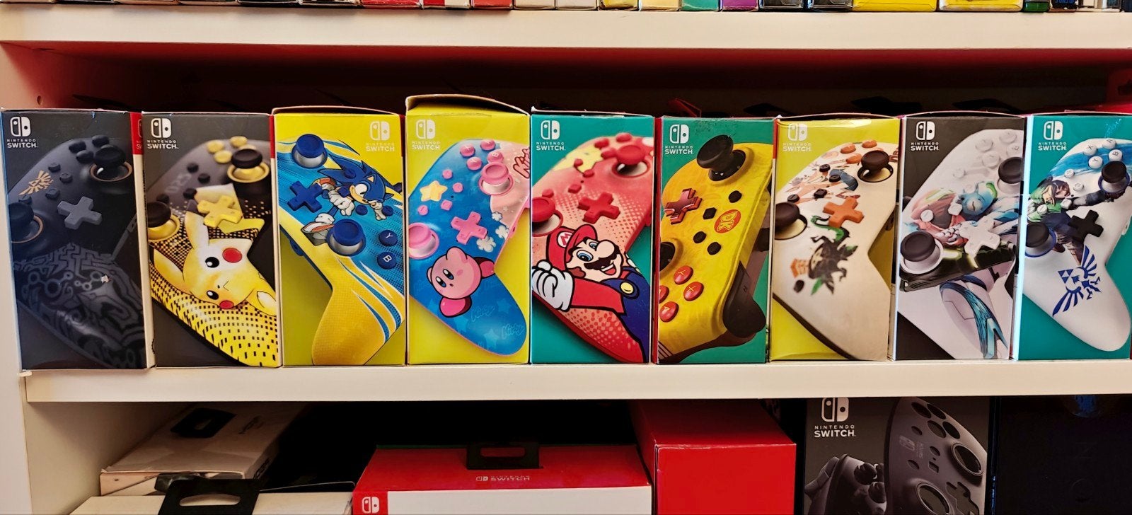 Nintendo Switch Pro Controllers - Diverse Designs, Spelcomputers en Games, Ophalen of Verzenden, Nieuw, Met 3 controllers of meer