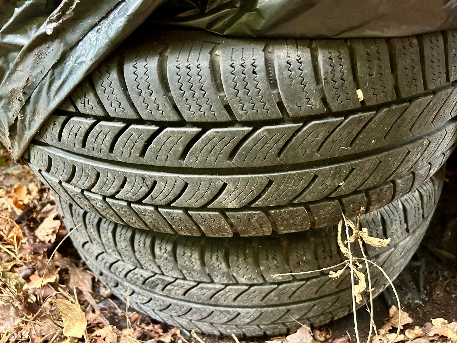 4 Winterbanden en velgen215/70 voor Ducato, Peugeot, Citroën, Ophalen, 15 inch, Winterbanden, Band(en)