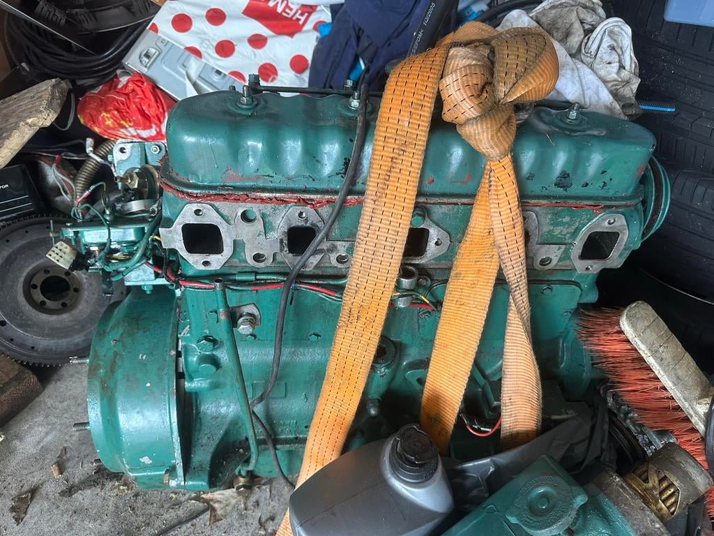 Volvo Penta MD21 scheepsmotor met Hurth keerkoppeling, Watersport en Boten, Buiten- en Binnenboordmotoren, Ophalen, Gebruikt, Binnenboordmotor