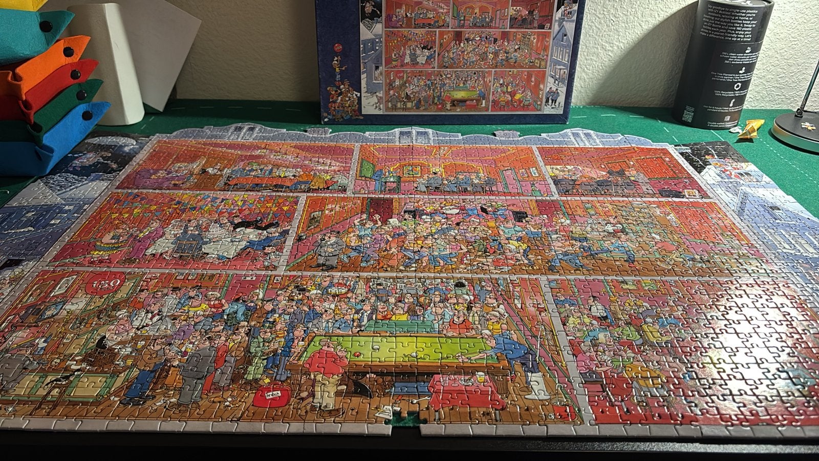 Jan van Haasteren Legpuzzel -1500 stukjes, Ophalen of Verzenden, 500 t/m 1500 stukjes, Zo goed als nieuw, Legpuzzel