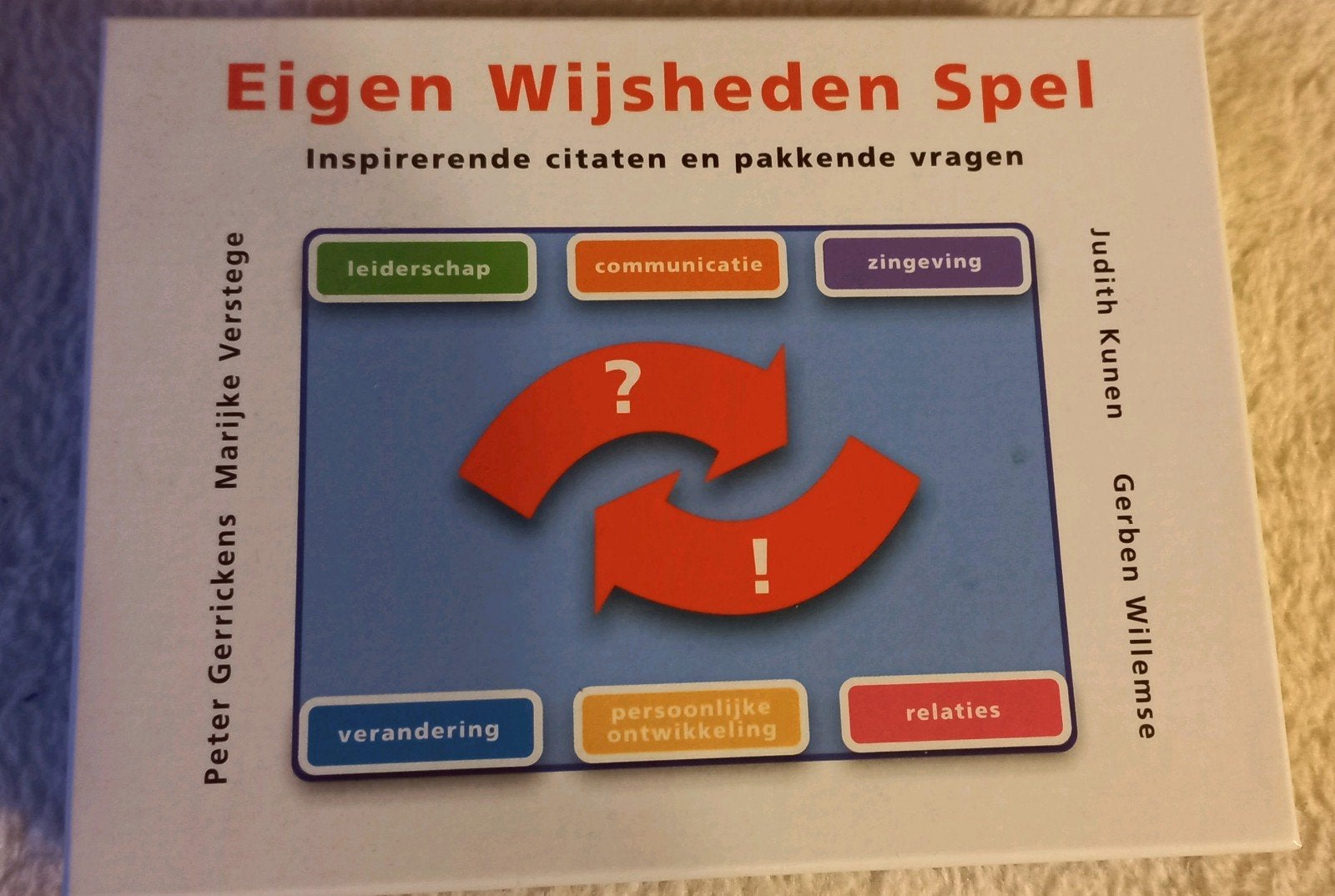 Eigen Wijsheden Spel - Nieuw en onbespeeld, Ophalen of Verzenden, Nieuw, Peter Gerrickens, Marijke Verstege e.a.