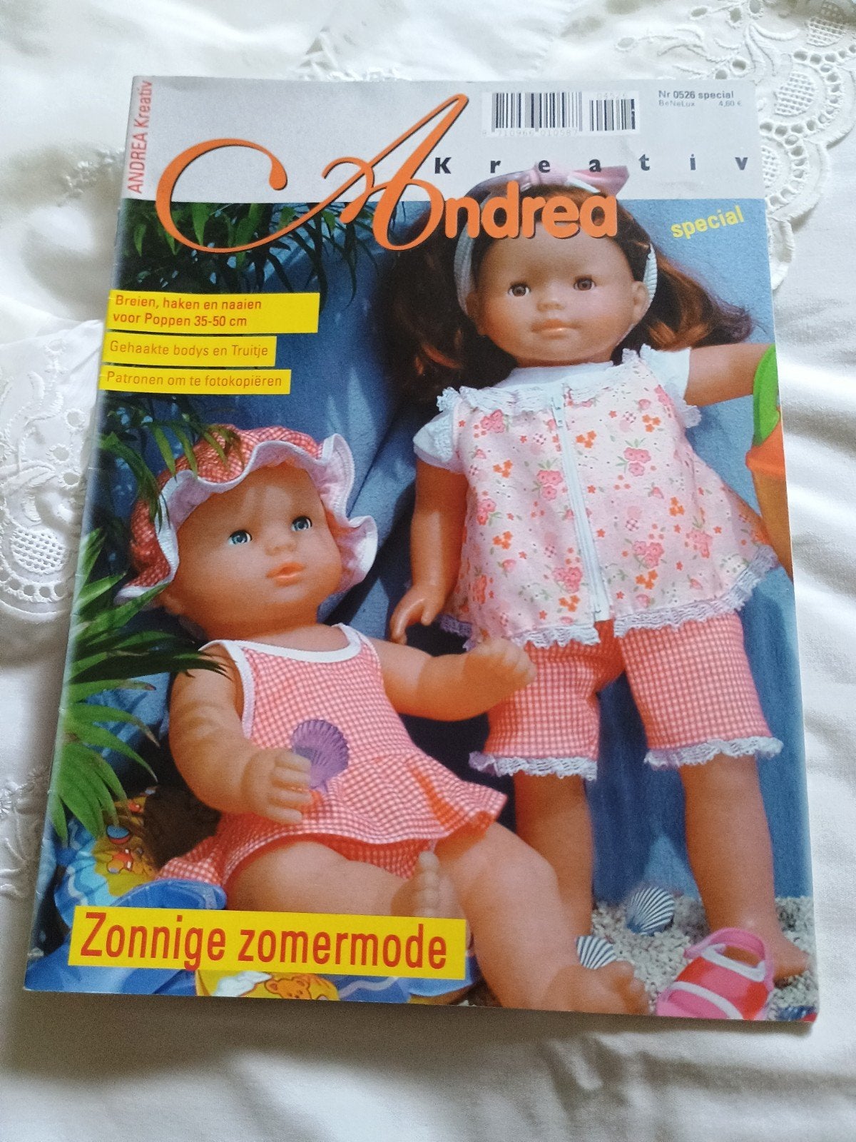 Andrea poppenmode - poppenkleding patronen (nr.4), Ophalen of Verzenden, Overige merken