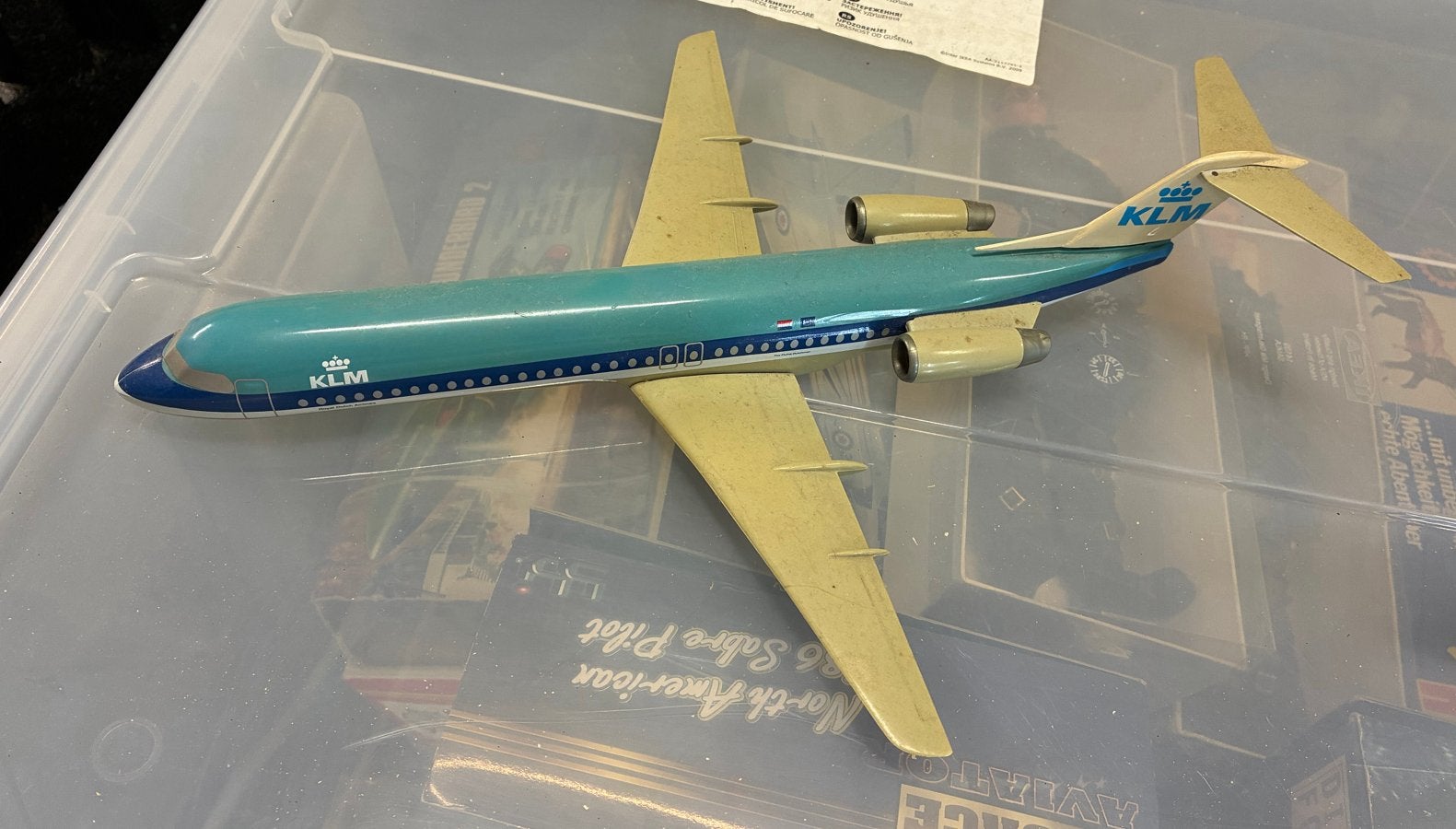 KLM Schaalmodel Vliegtuig, Overige merken, 1:144 tot 1:200, Gebruikt, Ophalen of Verzenden