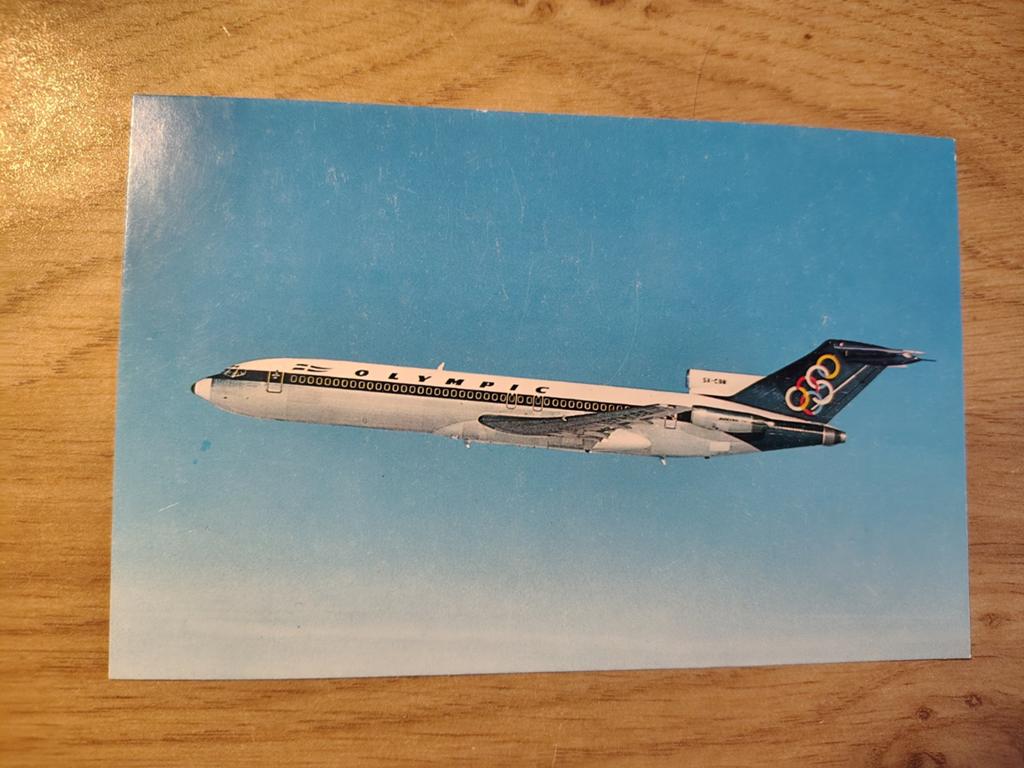 Olympic Airways BOEING 727-200, Ophalen of Verzenden, Overige thema's