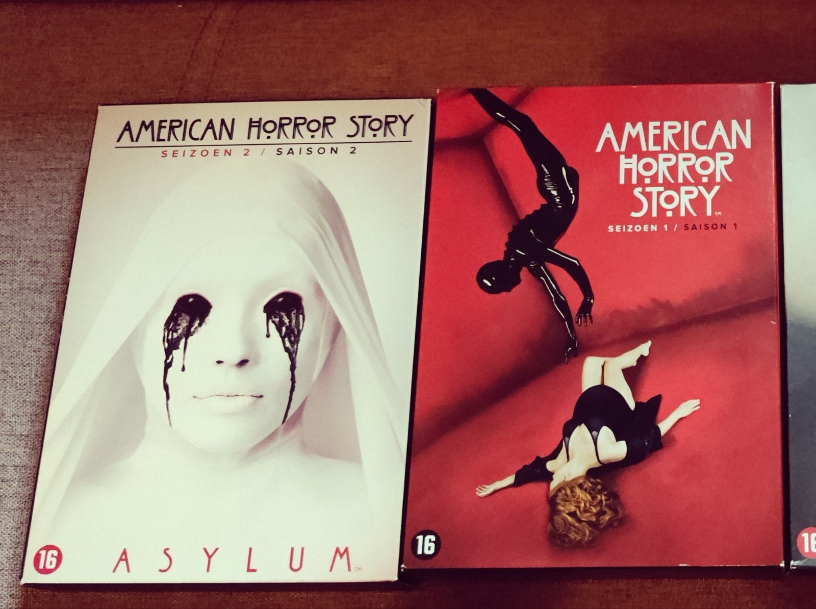 American horror story seizoen 1 en 2, Vanaf 16 jaar, Ophalen of Verzenden, Zo goed als nieuw, Boxset