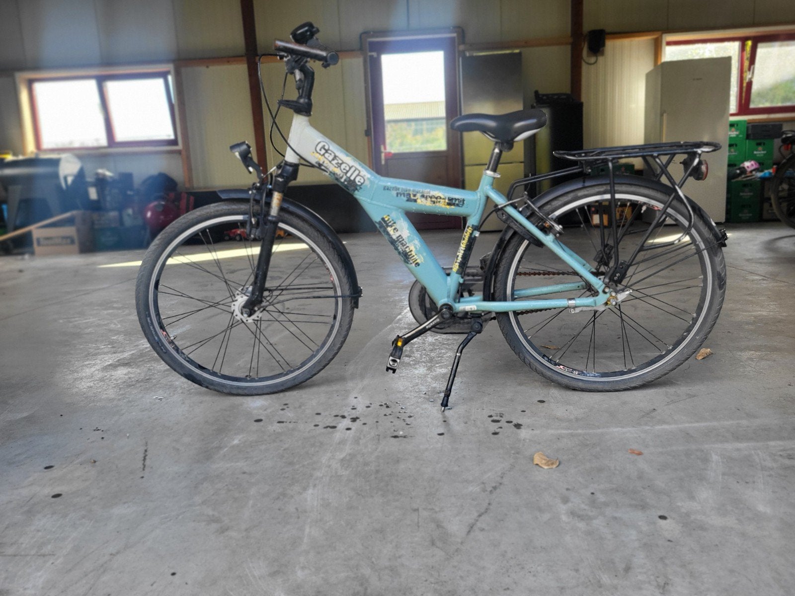Gazelle fiets - Gebruikt, maar functioneel, Ophalen, Gebruikt, Velgrem, Versnellingen