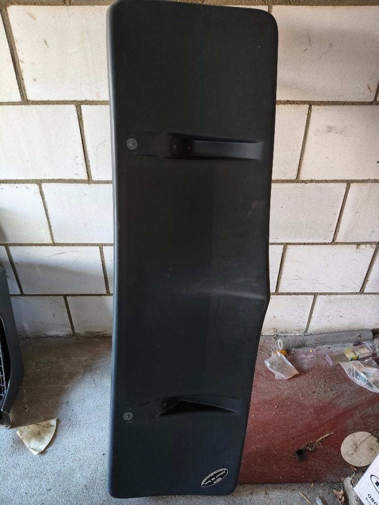 spoiler voor trekauto, Ophalen, Gebruikt