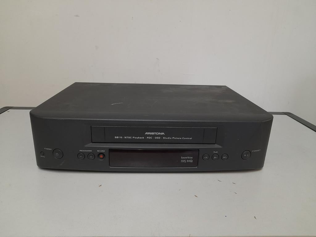 Aristona videorecorder SB115 ( defect ), Audio, Tv en Foto, Videospelers, Ophalen of Verzenden, Niet werkend, VHS-speler of -recorder
