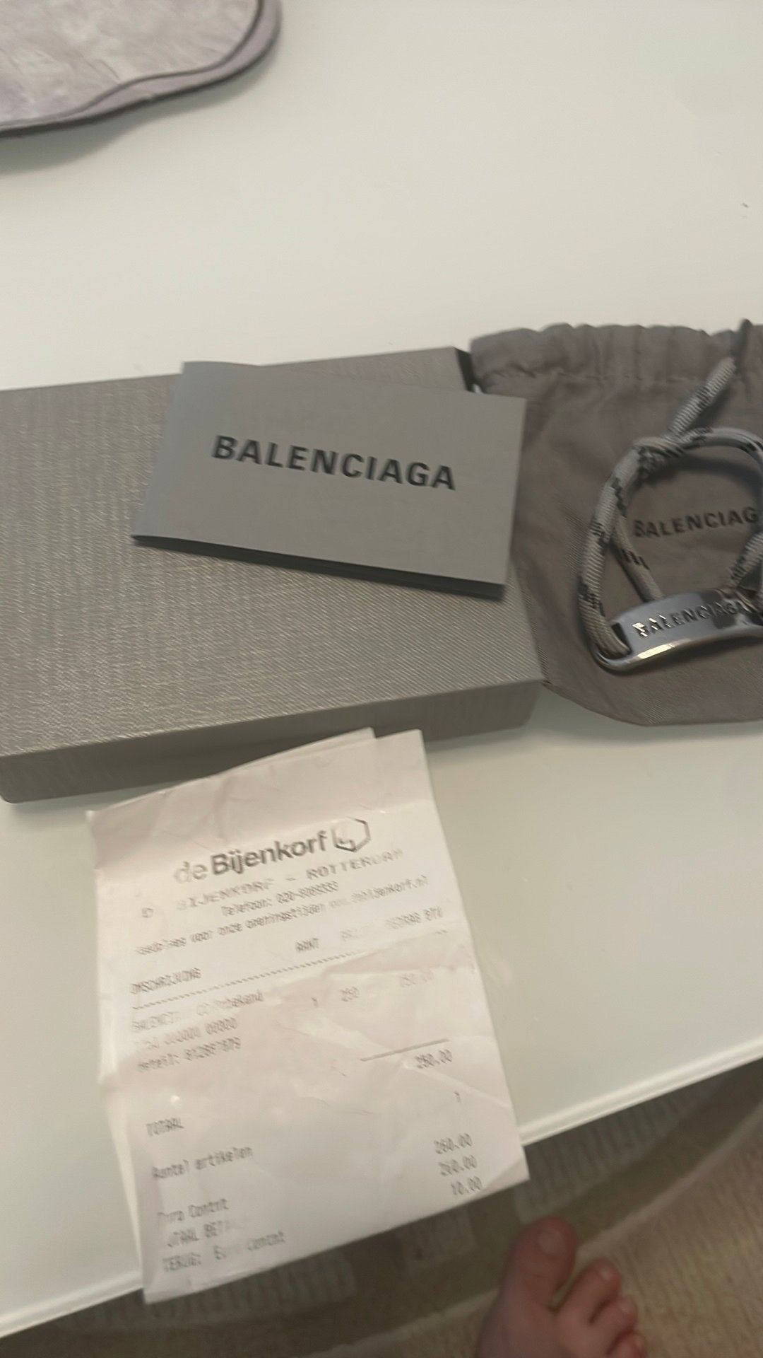 Armband Baleciaga nieuw, Ophalen of Verzenden, Zo goed als nieuw, Zilver