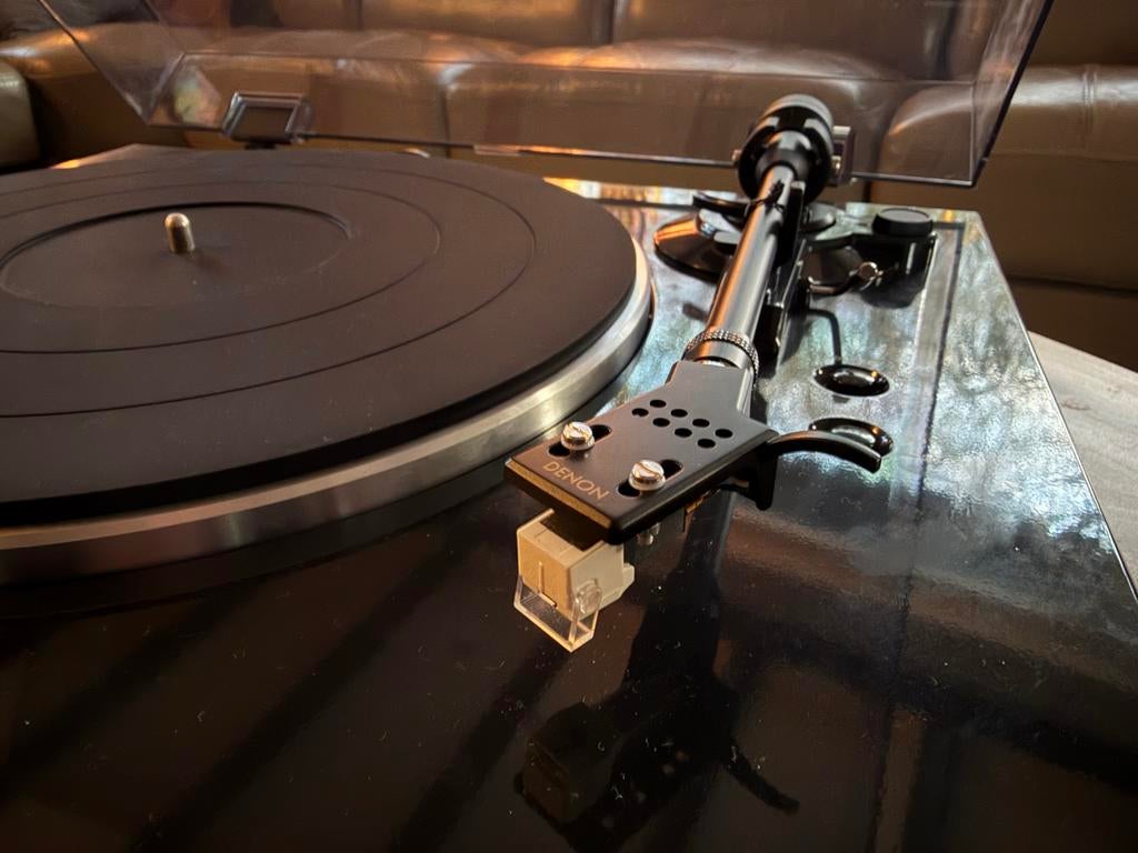 Denon DP300F platenspeler, Overige merken, Automatisch, Ophalen of Verzenden, Zo goed als nieuw