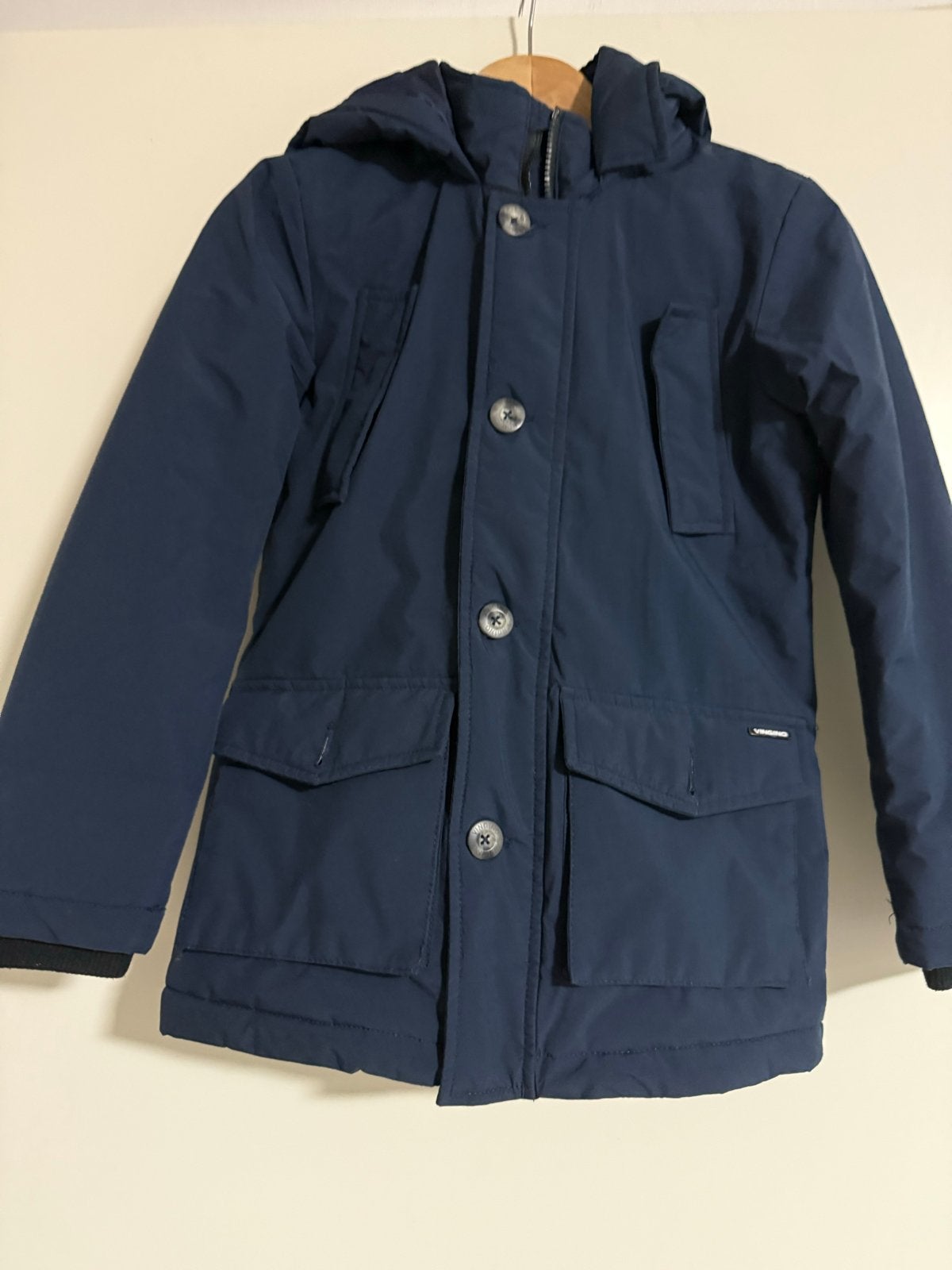 Monta Juniors Parka winterjas maat 140, Kinderen en Baby's, Kinderkleding | Maat 140, Ophalen of Verzenden, Zo goed als nieuw