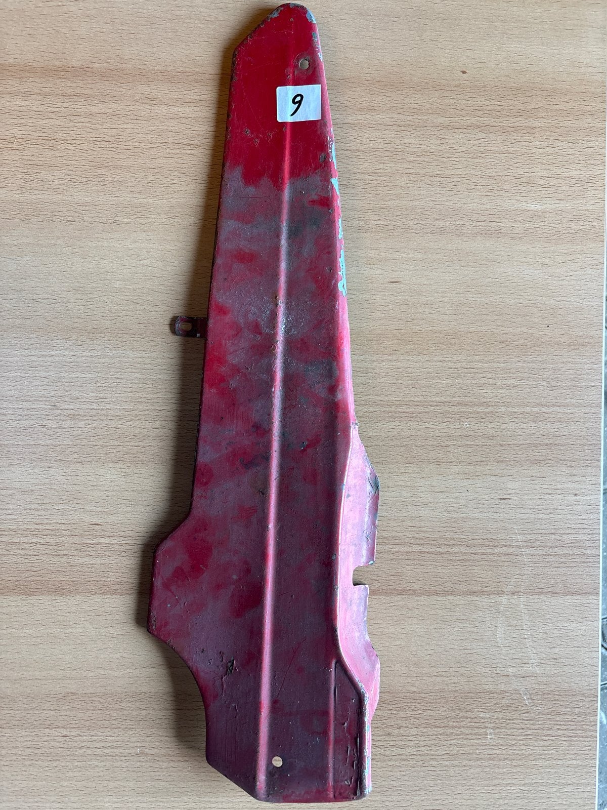Kap Mobylette rechter kant - Rood, Ophalen of Verzenden, Gebruikt, Kap