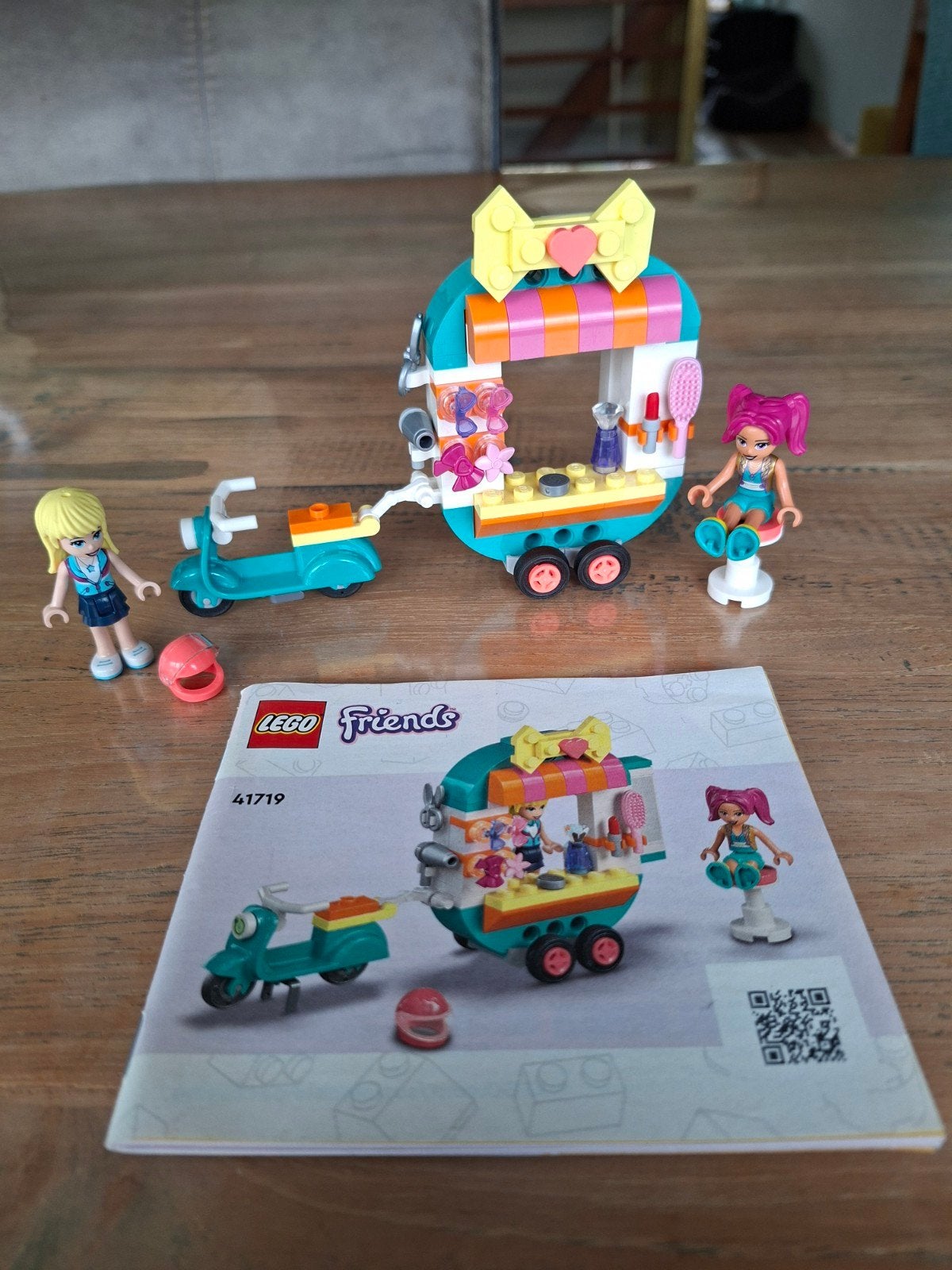 LEGO Friends 41719 Mobiele Modeboetiek met scooter, Ophalen, Compleet, Lego, Friends