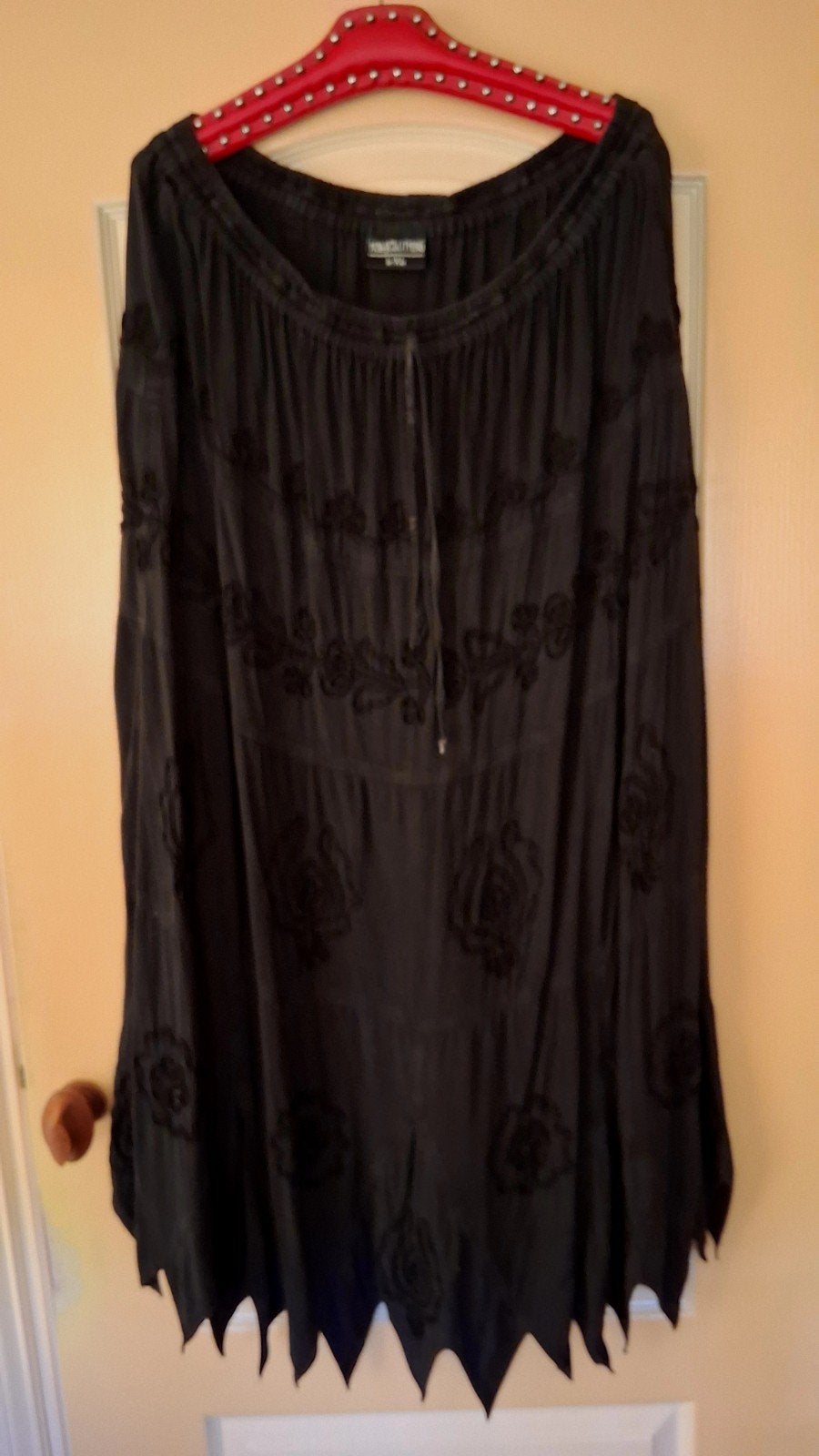 Prachtige zwarte Holy Clothing rok, Zwart, Maat 46/48 (XL) of groter, Ophalen of Verzenden, Zo goed als nieuw