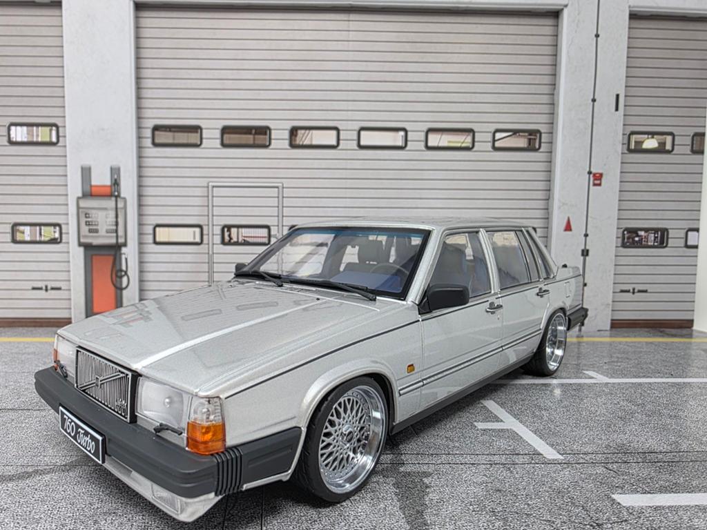 Volvo 760 Turbo 1:18 in OVP Verlaagd op BBS Velgen, Ophalen of Verzenden, Zo goed als nieuw, Overige merken