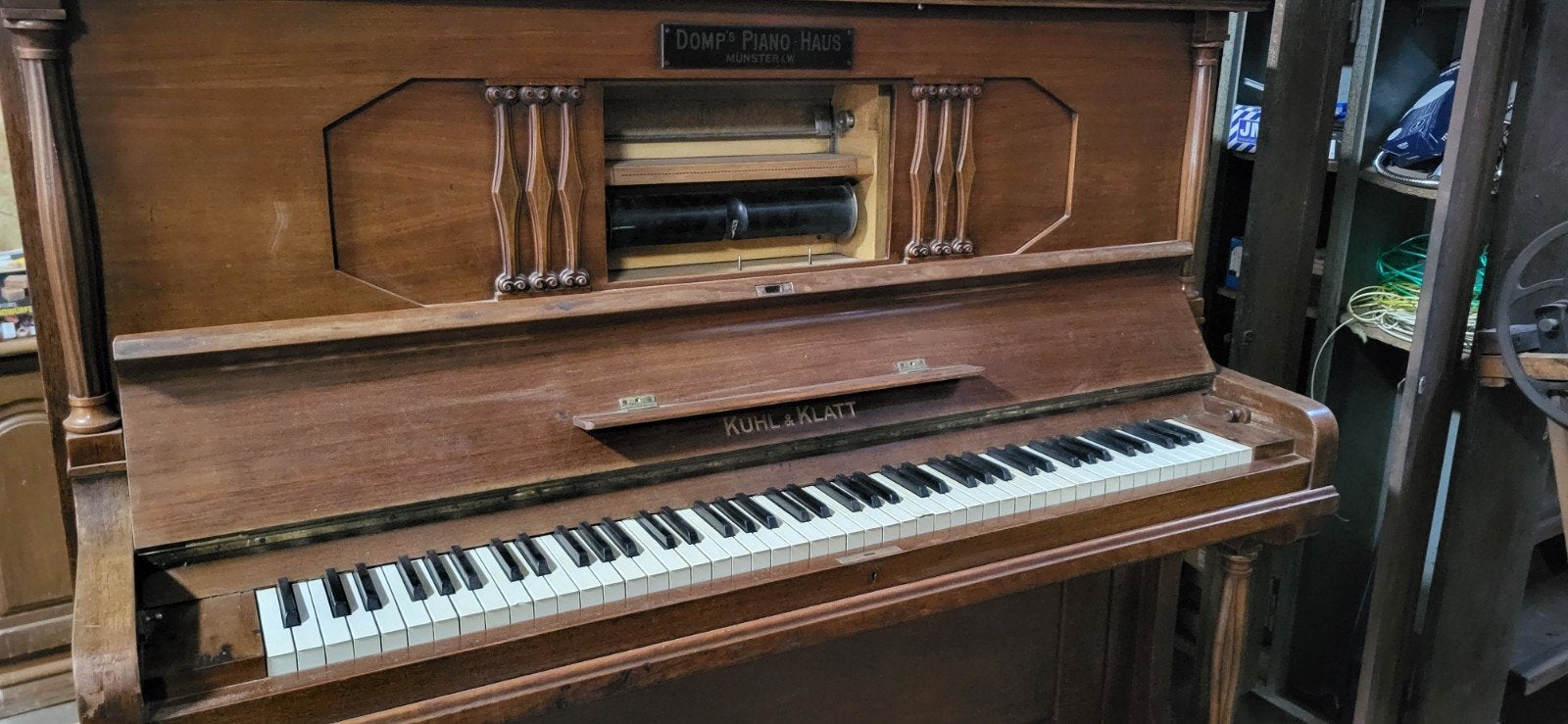 Kuhl & Klatt Pianola Neumeyer - Restauratie Object, Ophalen