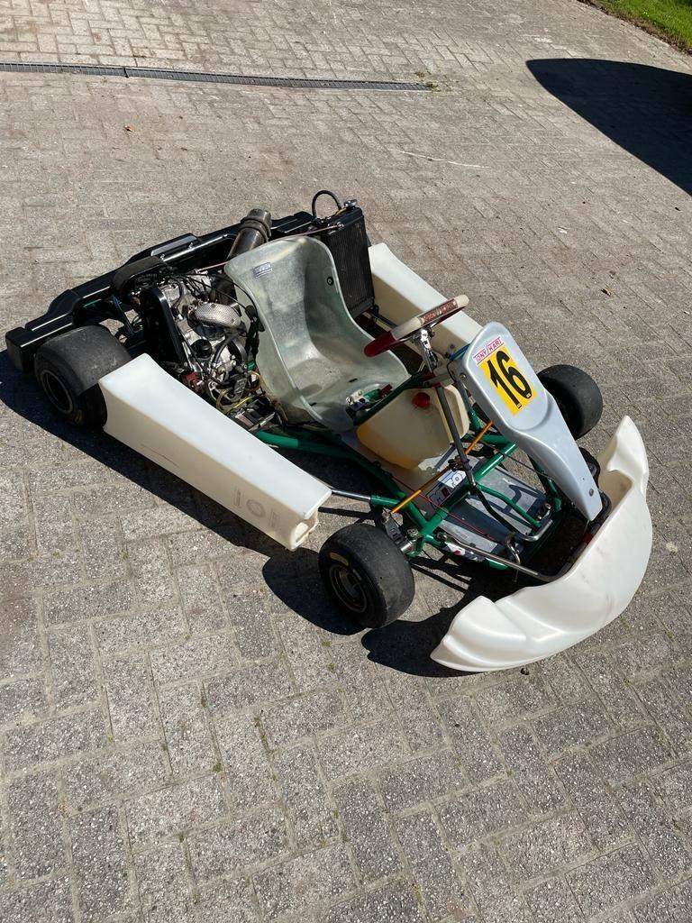 Tony Kart met Biland SA250, Ophalen, Gebruikt, Kart