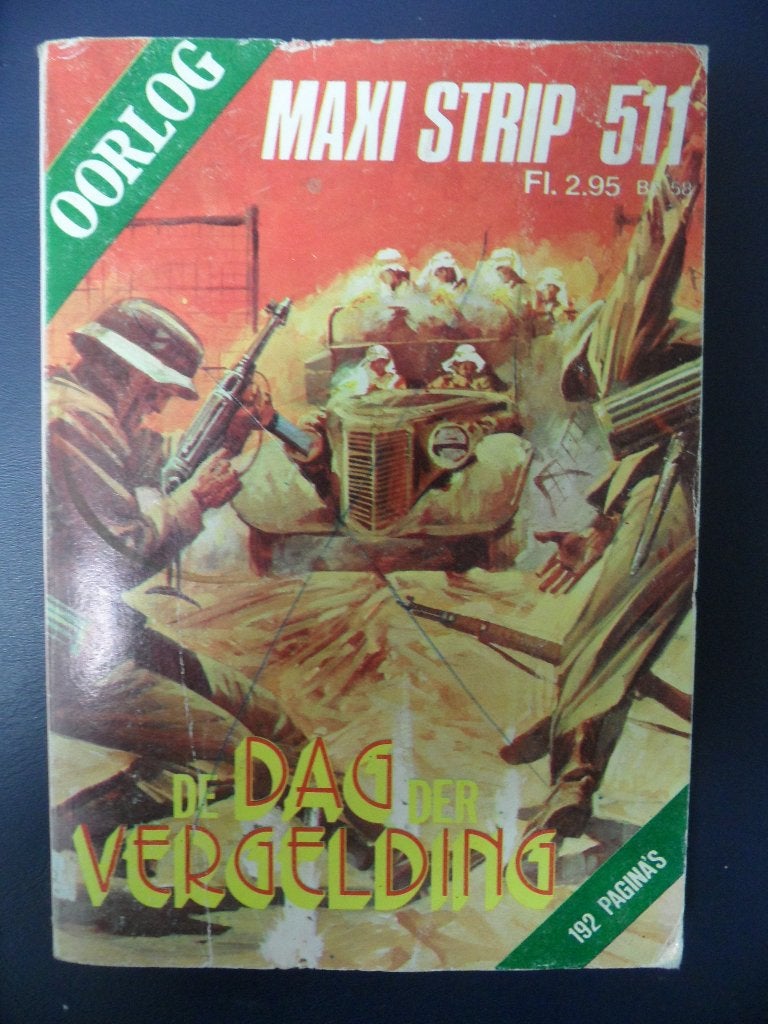 Oorlog. Maxi Strip 511., Eén stripboek, Ophalen of Verzenden, Gelezen