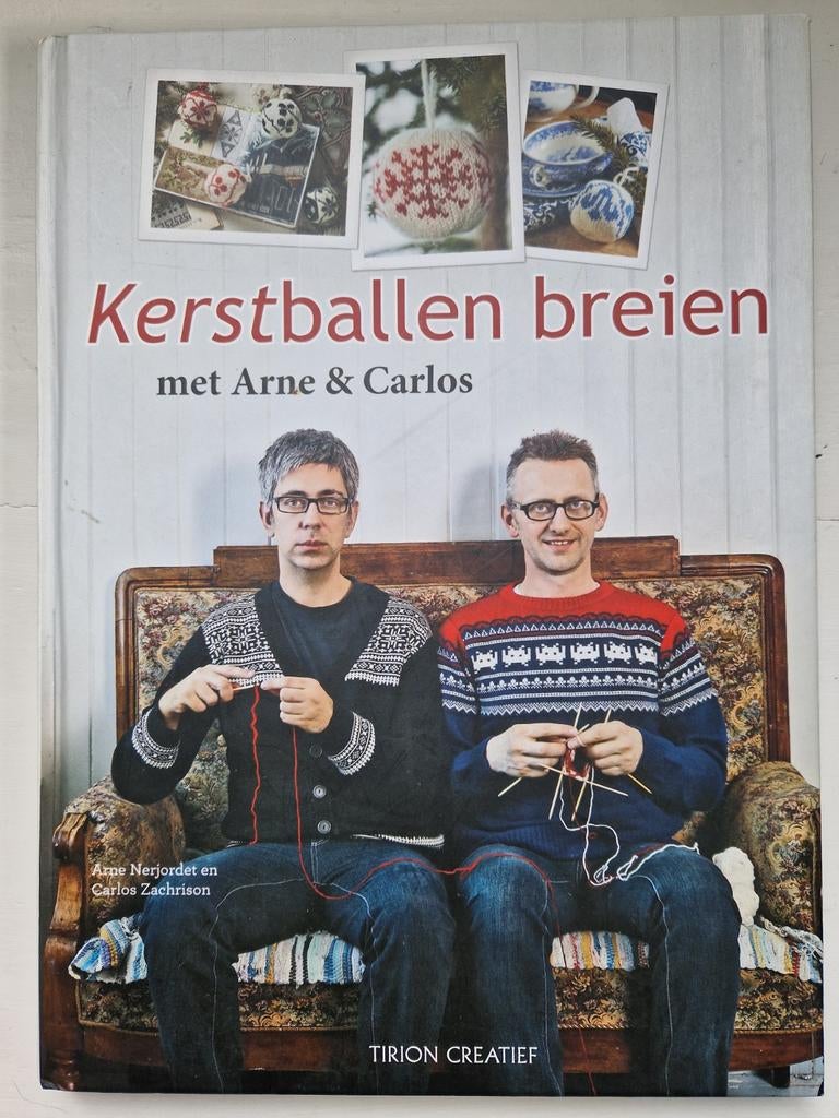 Kerstballen breien met Arne & Carlos, Ophalen of Verzenden, Zo goed als nieuw, Breien, Patroon of Boek