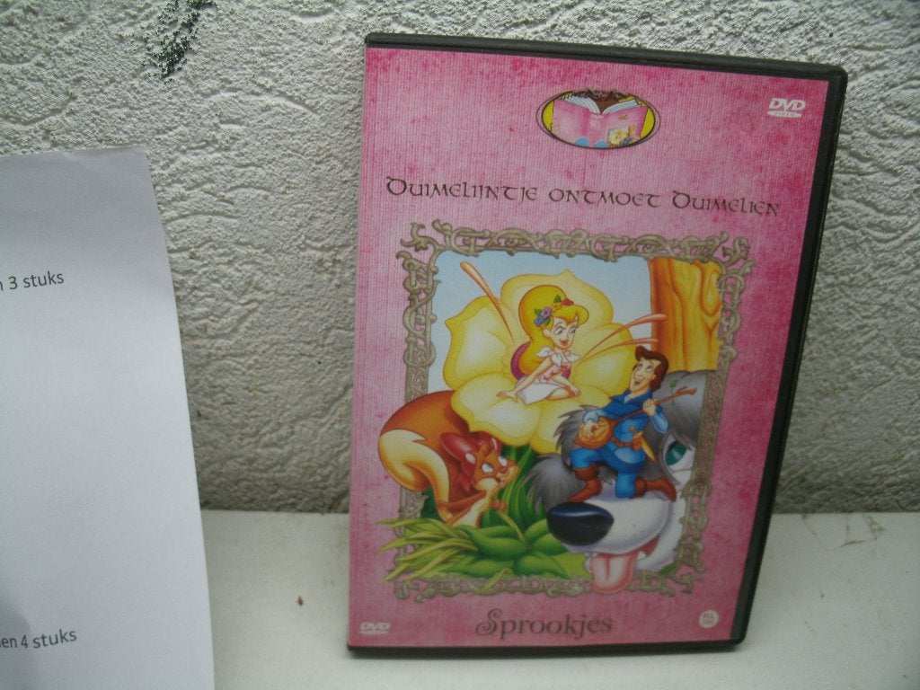 dvd 220k duimelijntje ontmoet duimelien, Cd's en Dvd's, Alle leeftijden, Ophalen of Verzenden, Zo goed als nieuw