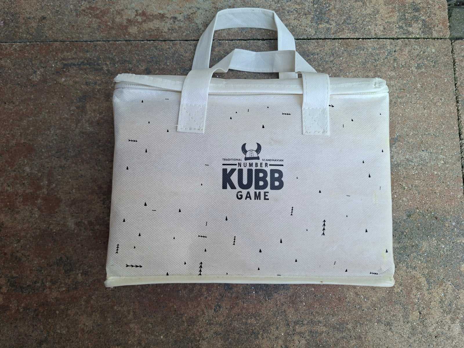 Number kubb game, Hobby en Vrije tijd, Ophalen of Verzenden, Zo goed als nieuw