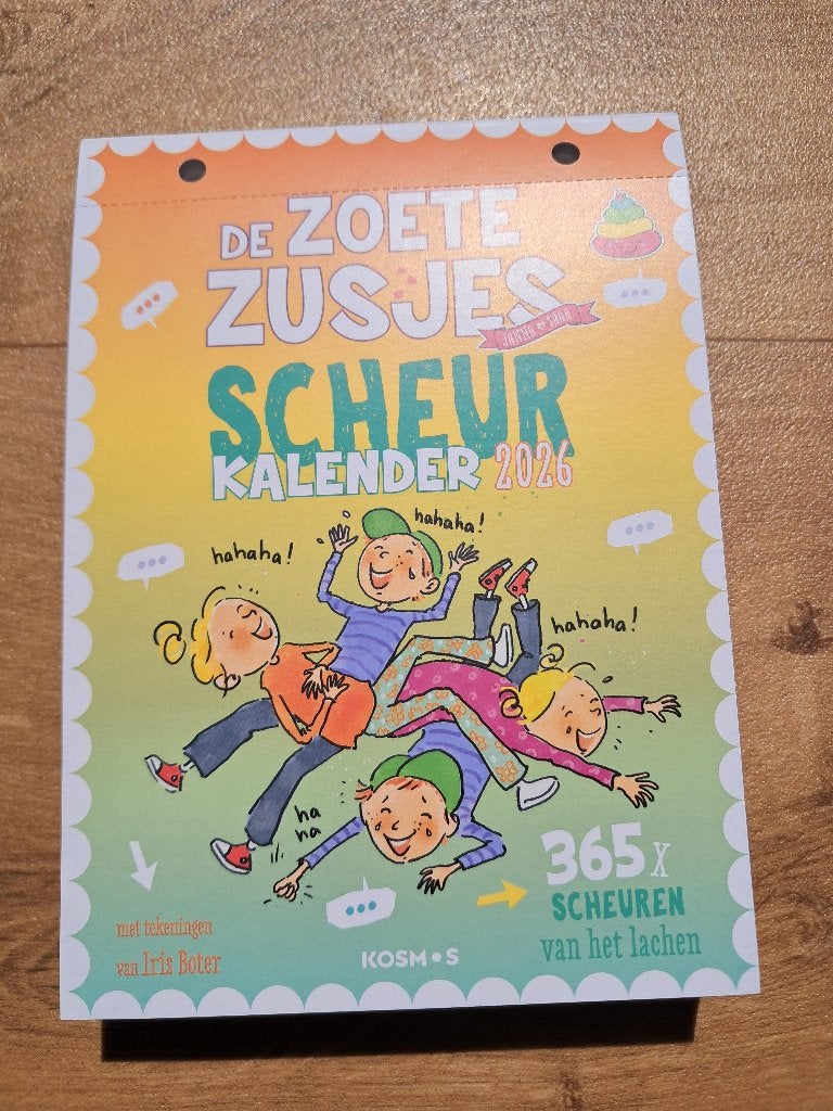 De Zoete Zusjes scheurkalender (nieuw), Ophalen of Verzenden, Nieuw, Fictie algemeen