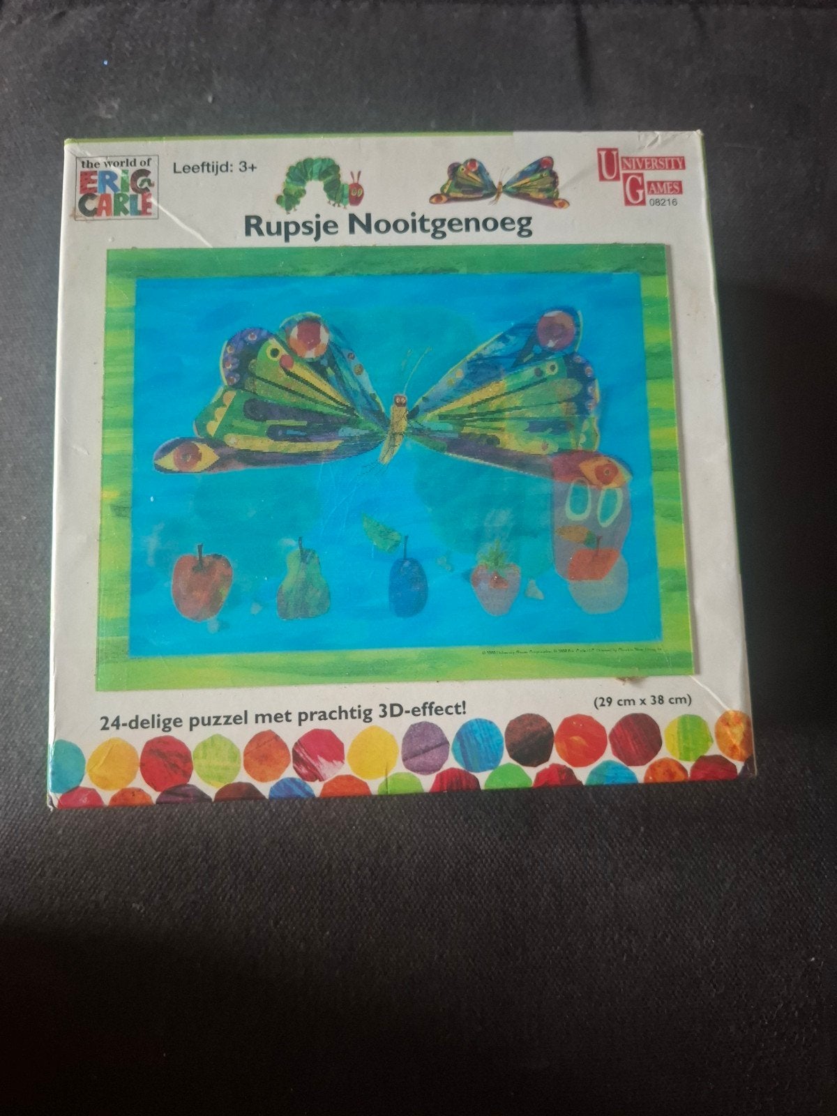 Rupsje Nooitgenoeg 3D-puzzel (24 stukjes), Ophalen of Verzenden, Minder dan 500 stukjes, Nieuw, Legpuzzel