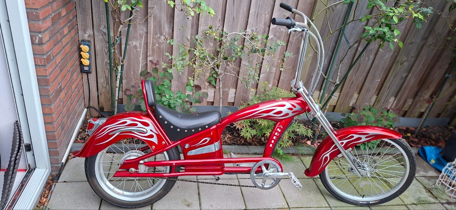 Elektrische lowride cruiser fiets, Ophalen, Zo goed als nieuw, Staal, Cruiser