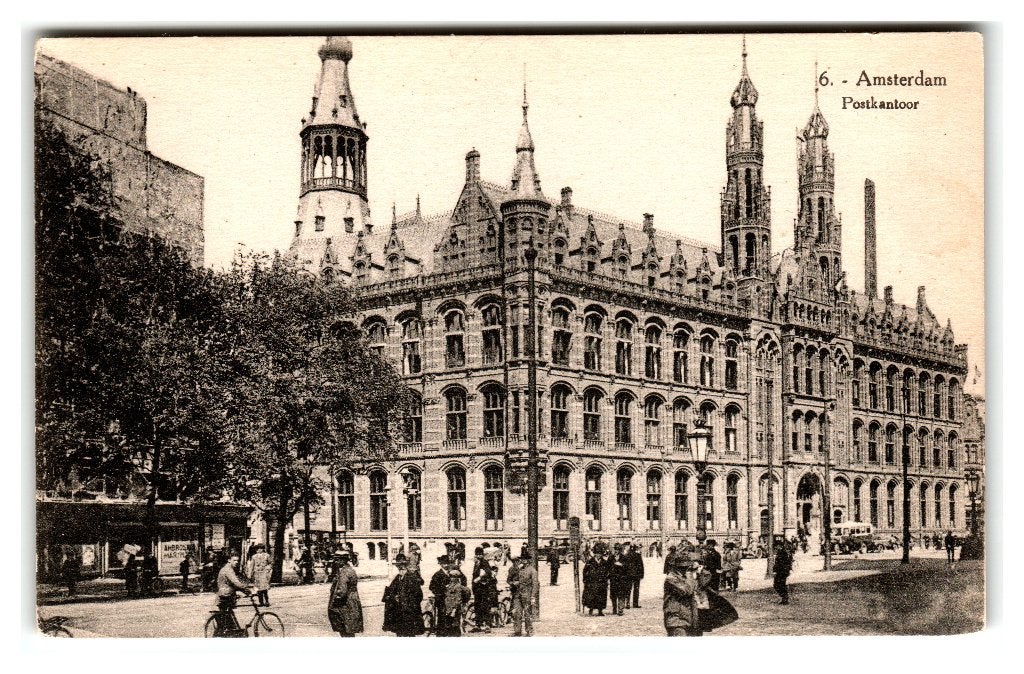 Amsterdam, Postkantoor, Verzenden, Voor 1920, Ongelopen, Noord-Holland