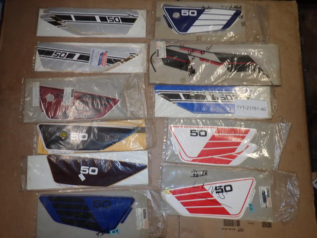 Yamaha FS1 Diverse Originele OEM Stickers, Motoren, Verzenden
