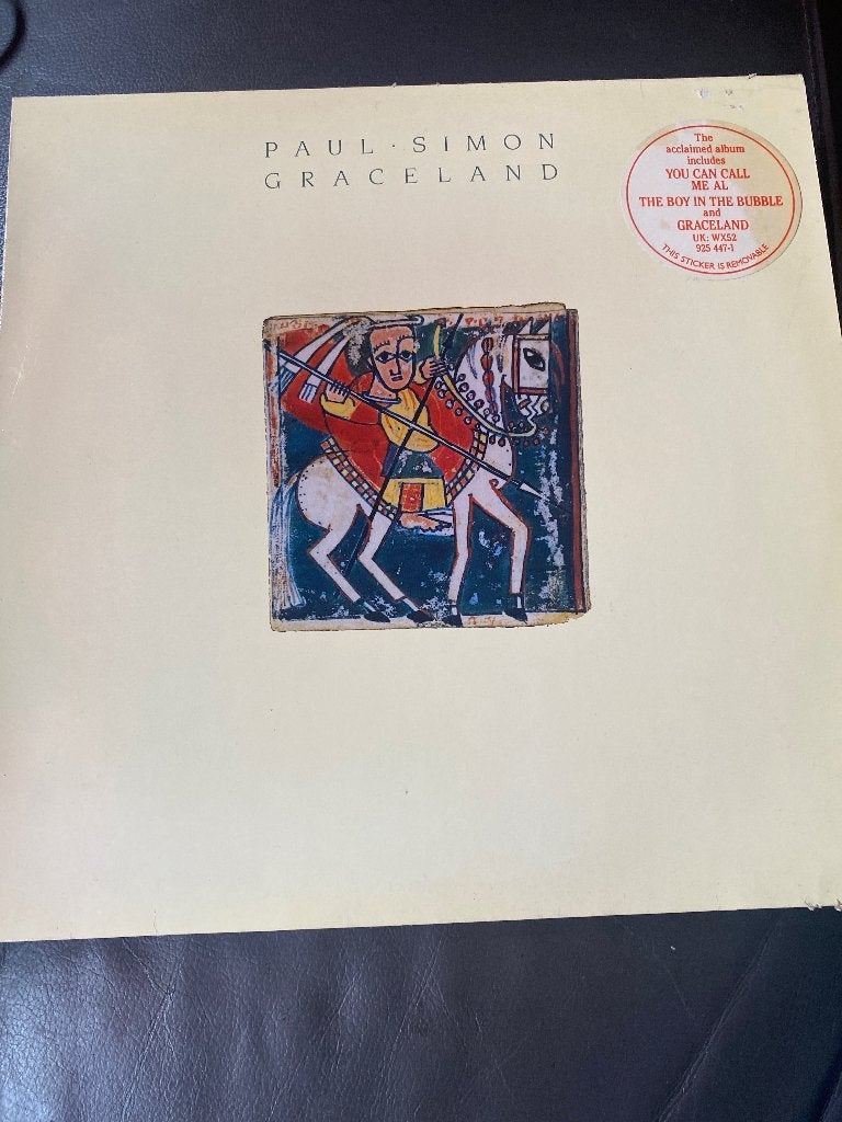 Paul Simon - Graceland LP (Originele Persing), LP, Pop, Originele persing, Ophalen of Verzenden