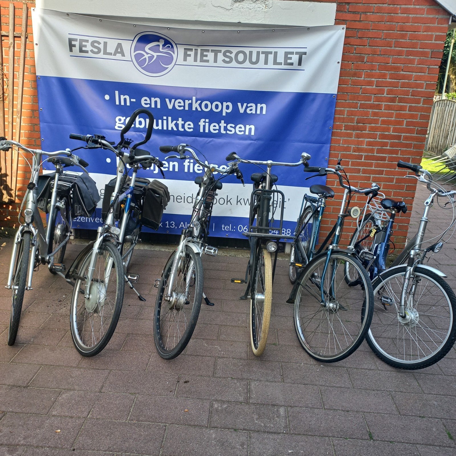 Partij elektrische en gewone fietsen( handel), Ophalen of Verzenden, Gebruikt, Overige merken