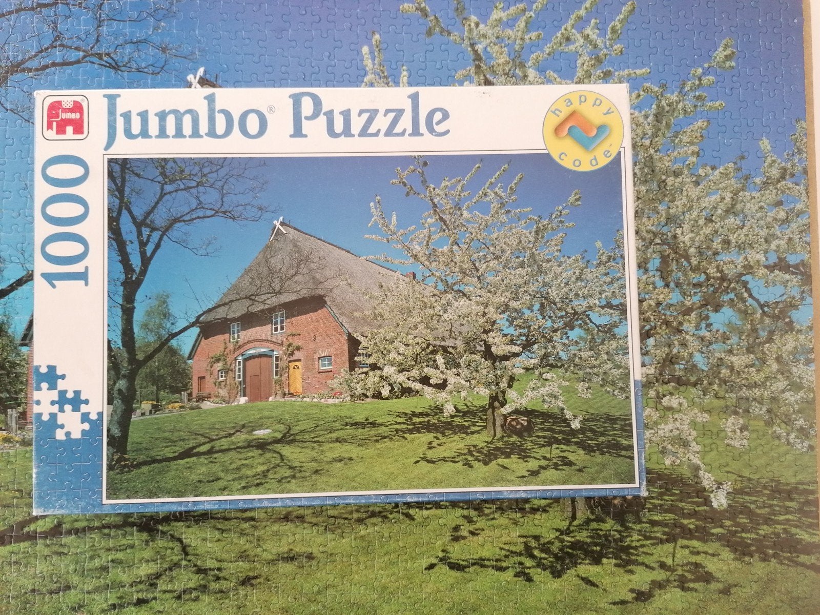 Jumbo puzzle, Ophalen of Verzenden, 500 t/m 1500 stukjes, Zo goed als nieuw