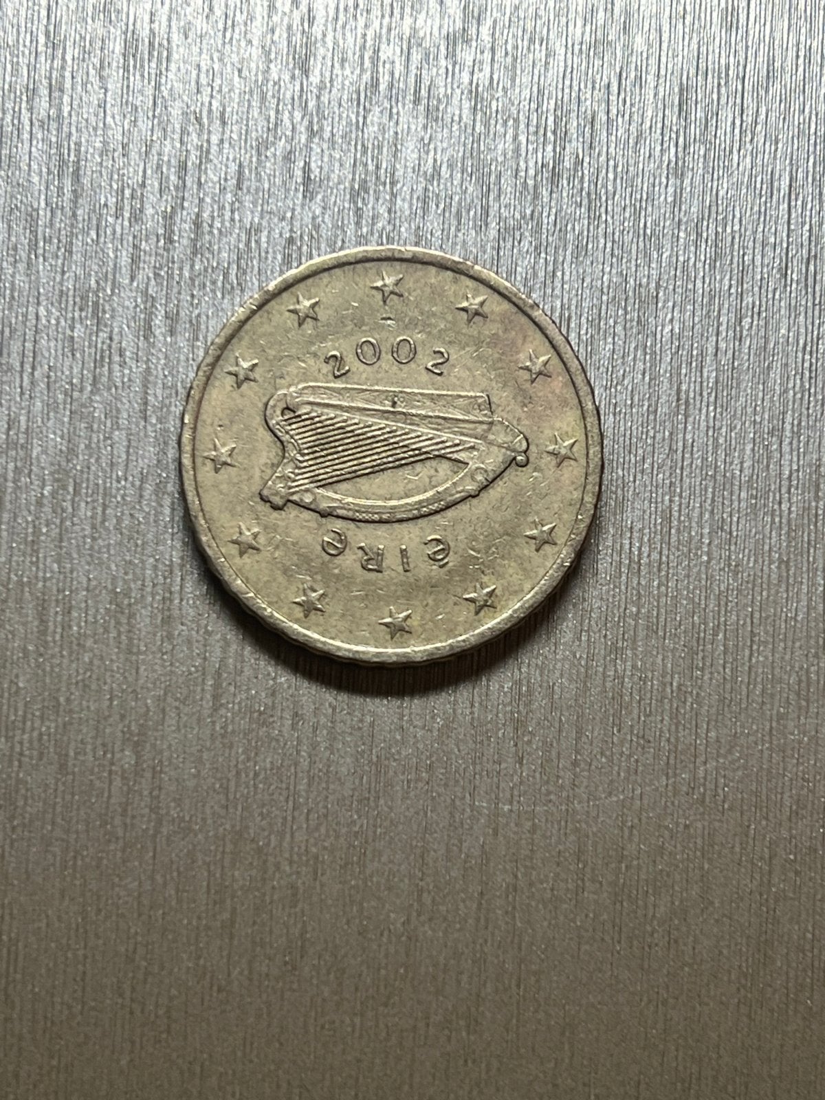 Ierse 50 eurocent munt 2002, Verzenden, Ierland, 50 cent, Losse munt