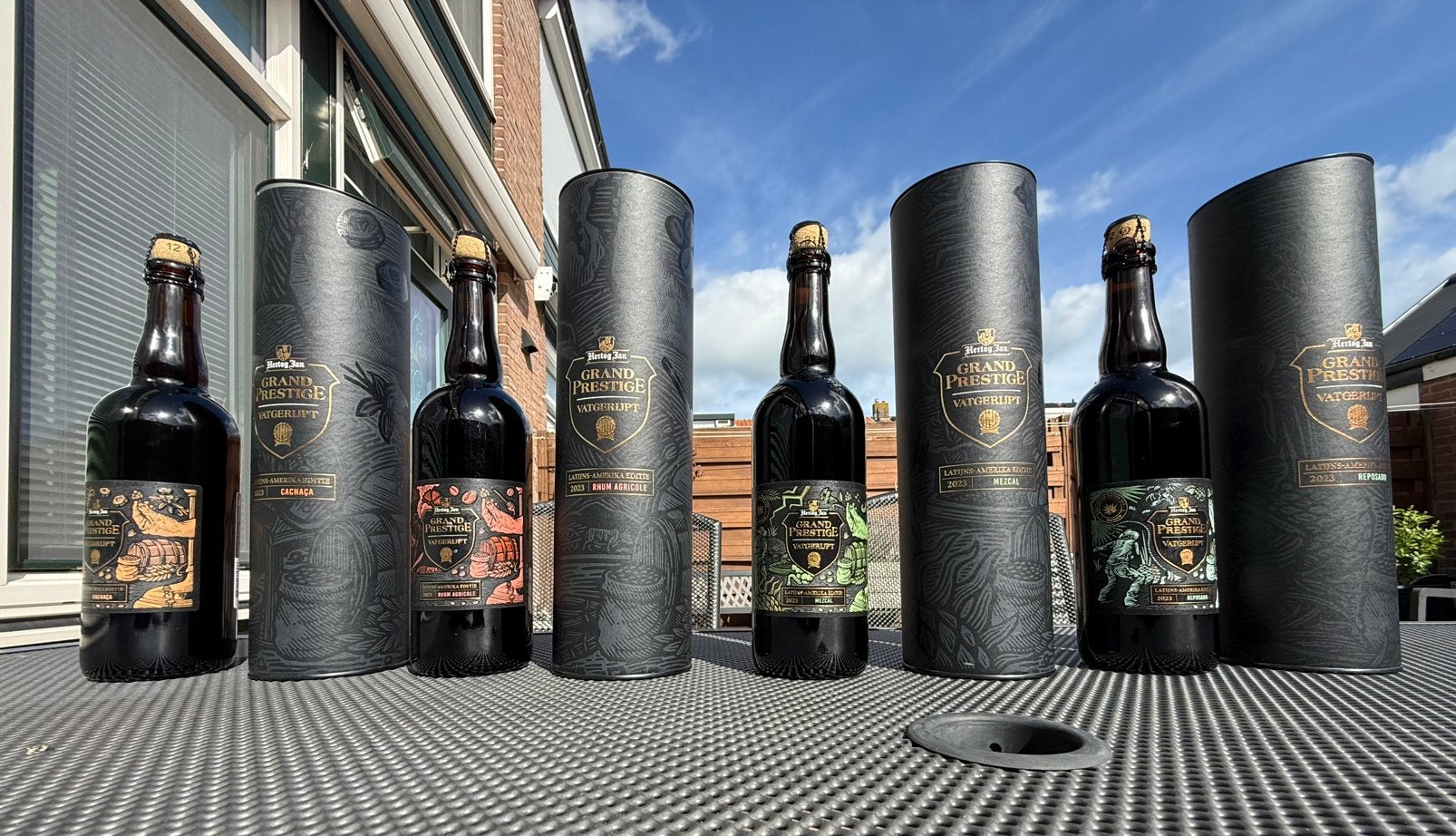 Hertog Jan Grand Prestige Vatgerijpt 2023 Latijns-Amerika, Ophalen, Nieuw, Flesje(s), Hertog Jan