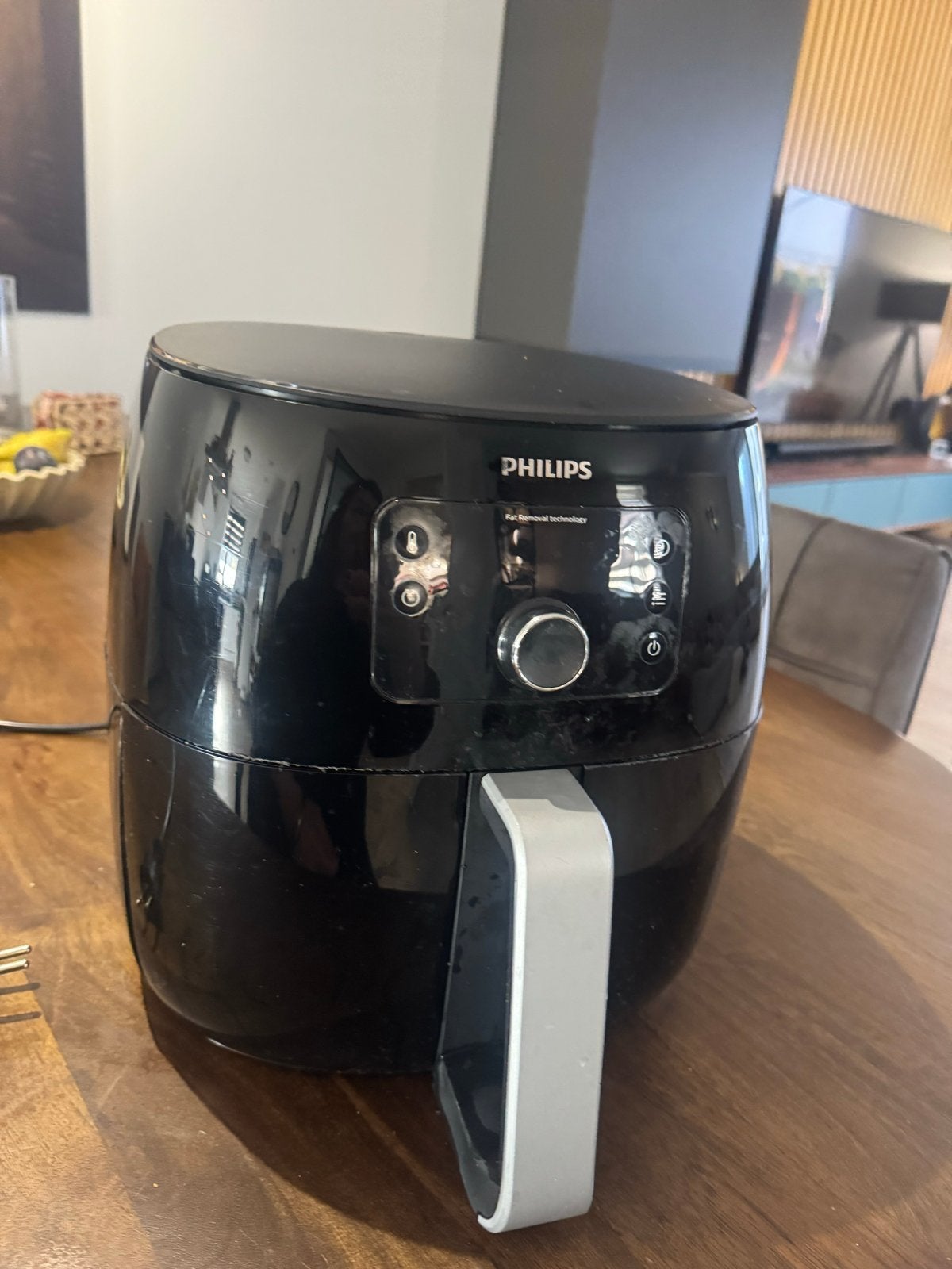 Philips Airfryer - Zwart, Ophalen, Gebruikt, Airfryer, 1000 t/m 1499 gram