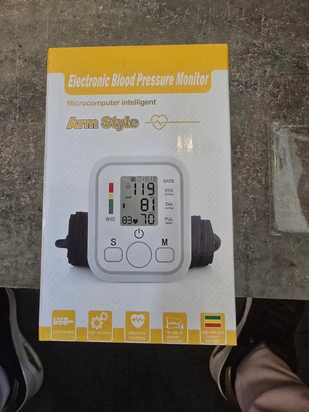 Nieuwe Elektronische Bloeddrukmeter - Arm Model, Ophalen of Verzenden