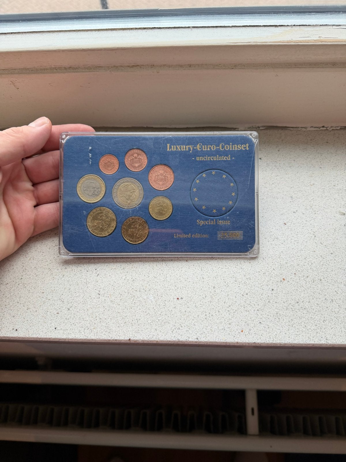 Monaco muntset 2001 UNC - Euro introductiejaar, Ophalen of Verzenden, Monaco, Overige waardes, Setje
