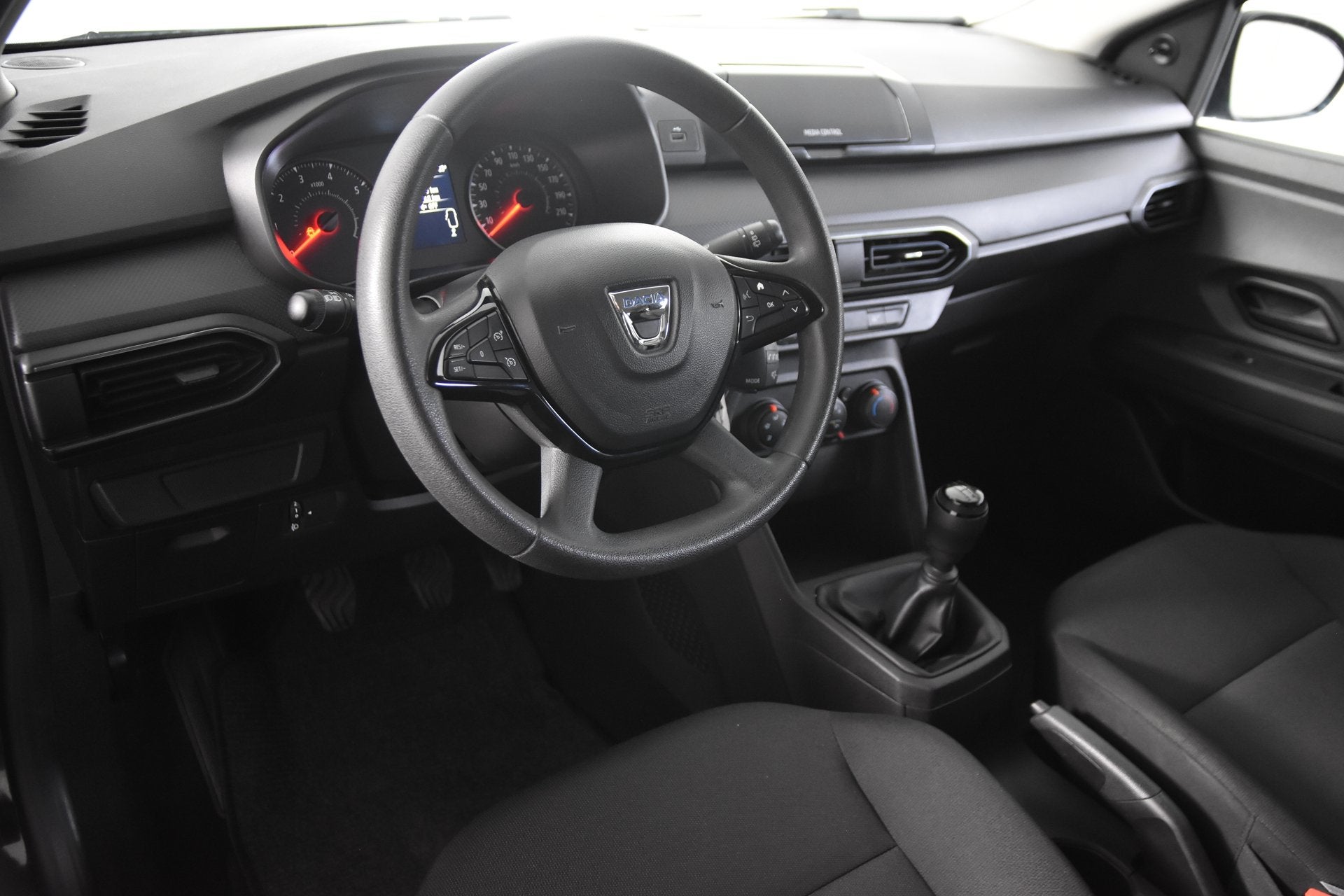 Dacia Sandero *Cruise Control*DAB* (bj 2021), Auto's, Voorwielaandrijving, Stof, Gebruikt, Zwart