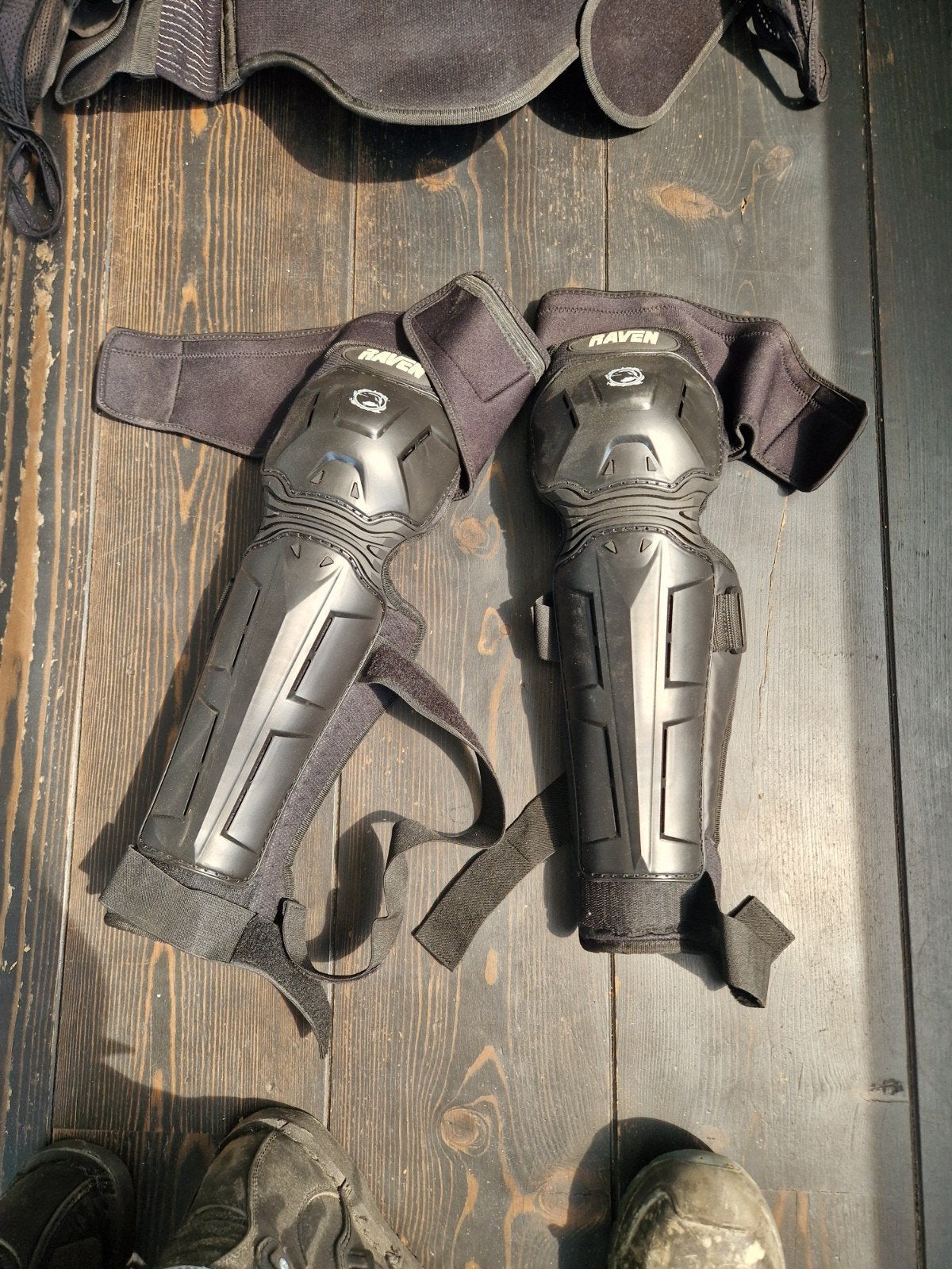Complete Motorcrosskleding Set - Raven Bescherming & Laarzen, Motoren, Motorcrosskleding, Heren, Raven, Ophalen of Verzenden