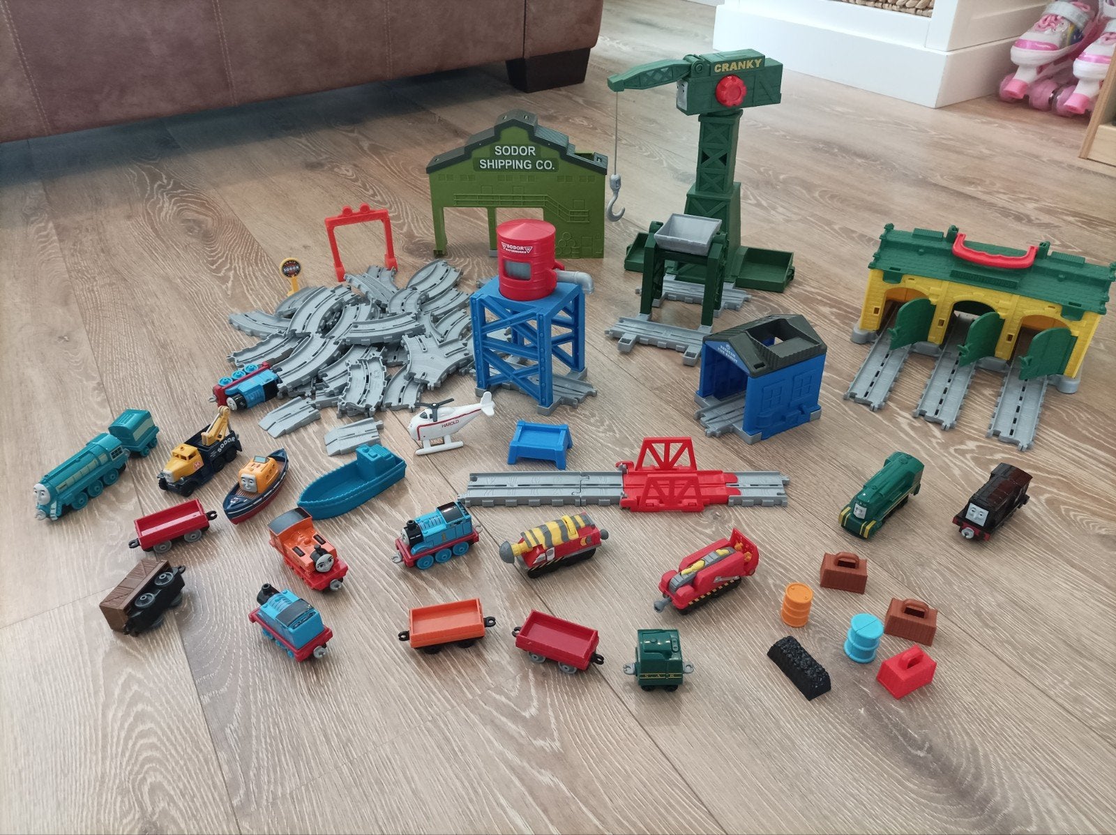 Thomas de trein baan, Kinderen en Baby's, Verzenden, Zo goed als nieuw